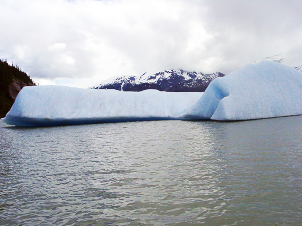 Iceberg on the Stikine River